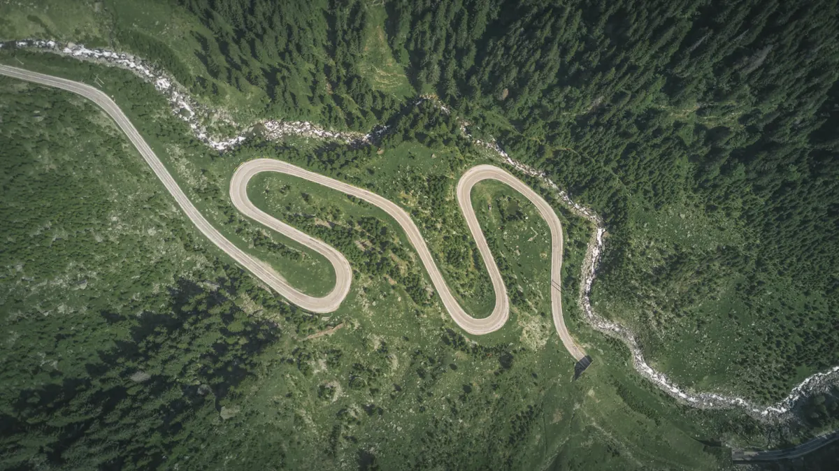 Drone shot before the Drone HDR LUT