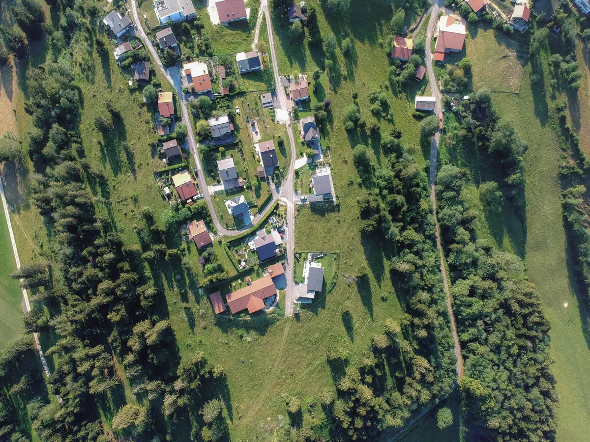 Drone shot before the Drone HDR LUT
