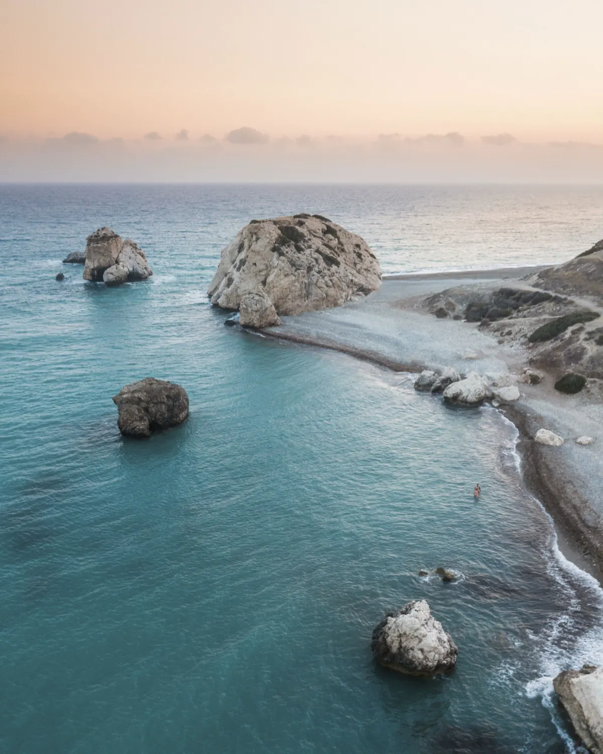 Drone shot before the Ocean LUT