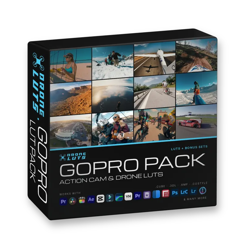 GoPro LUTs Color Grading Pack