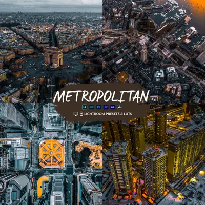 Metropolitan drone LUT examples