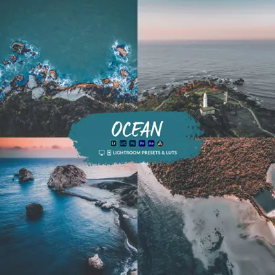Ocean drone LUT examples