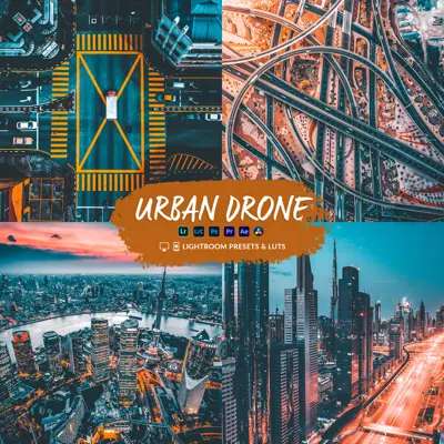 Urban Drone drone LUT examples